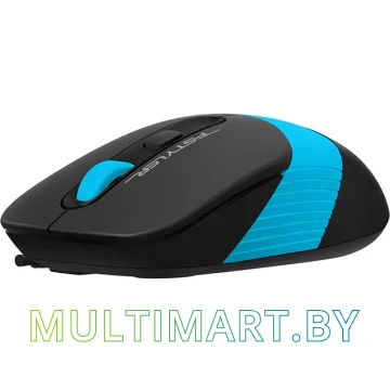 Мышь A4Tech Fstyler FM10 (черный/голубой) картинка 5